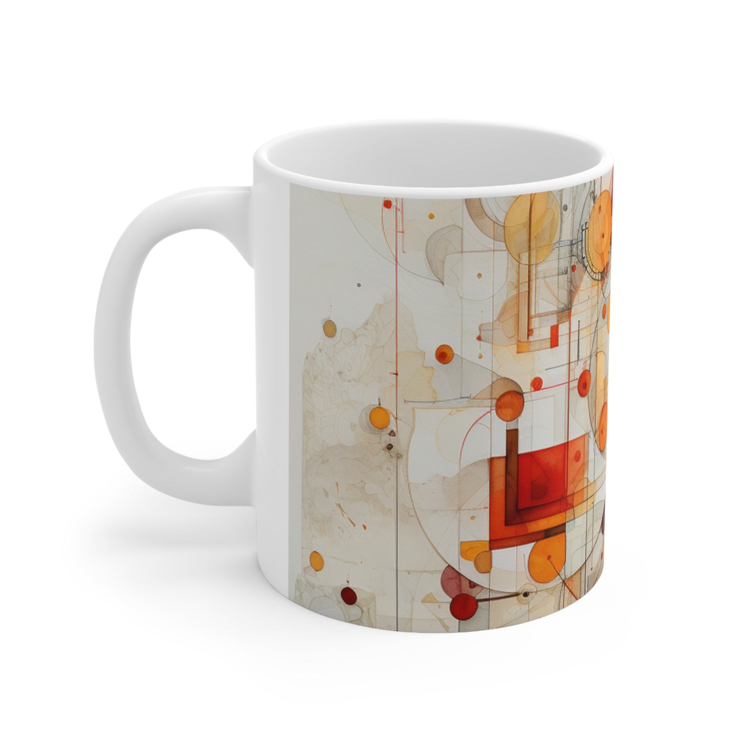 Mug artistic touch ceramic Mug 11oz