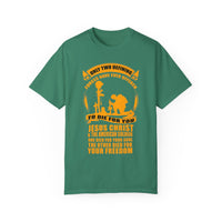 Militärisches Unisex-T-Shirt, stückgefärbt