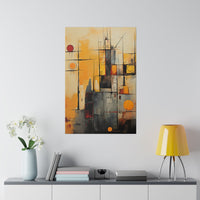 Leinwandbild „Nachbarschaft“, matt, auf Keilrahmen, 0,75 Zoll