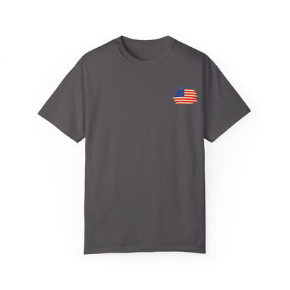 American Patriot Unisex Garment-Dyed T-shirt 5