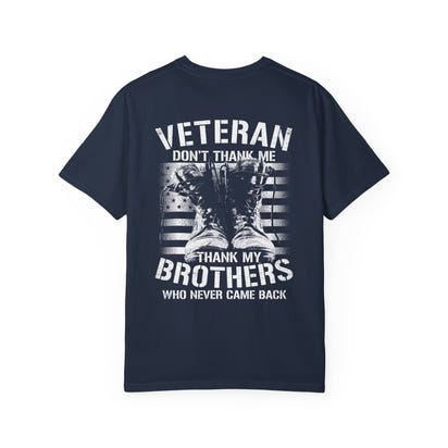 Military Unisex Garment-Dyed T-shirt
