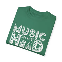 (Música)Camiseta unisex teñida en prenda