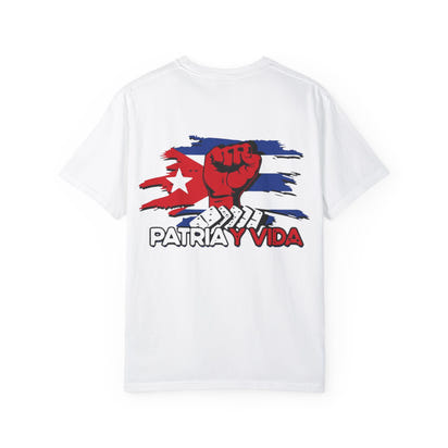 Patria y Vida Unisex Garment-Dyed T-shirt