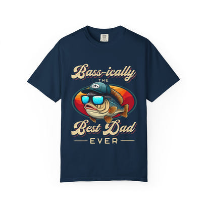 „Der beste Papa aller Zeiten“-T-Shirt, Unisex-Angel-T-Shirt, Geschenk für Papa, Freizeit-T-Shirt für Outdoor-Aktivitäten, lustiges Vatertags-Shirt