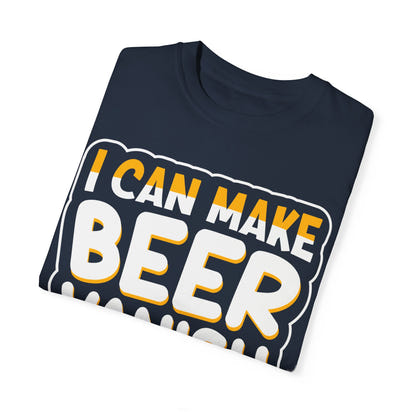 Unisex-T-Shirt aus stückgefärbtem Material