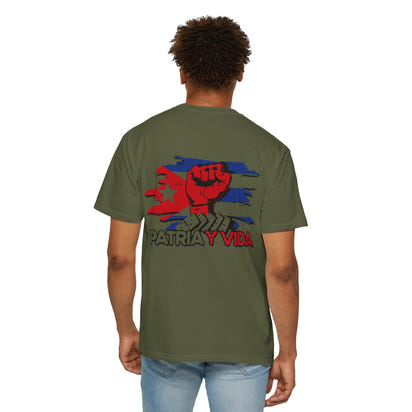 Patria y Vida Unisex Garment-Dyed T-shirt