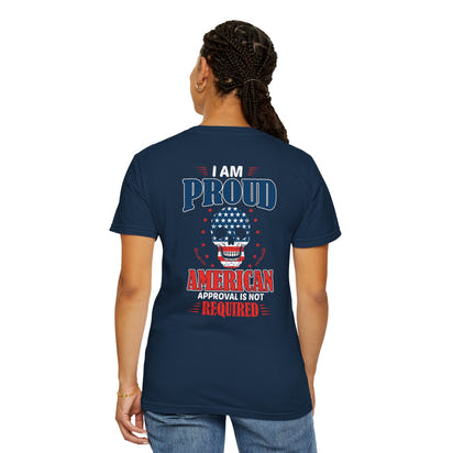 American Patriot Unisex Garment-Dyed T-shirt 2