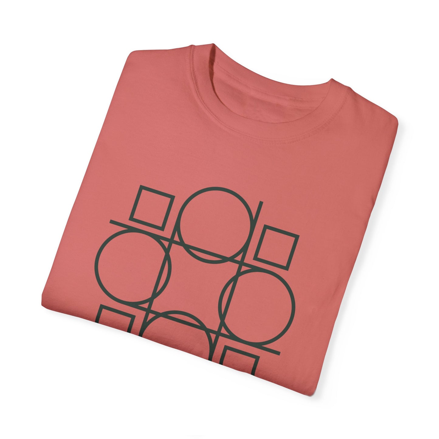 Geometry Unisex Garment-Dyed T-shirt