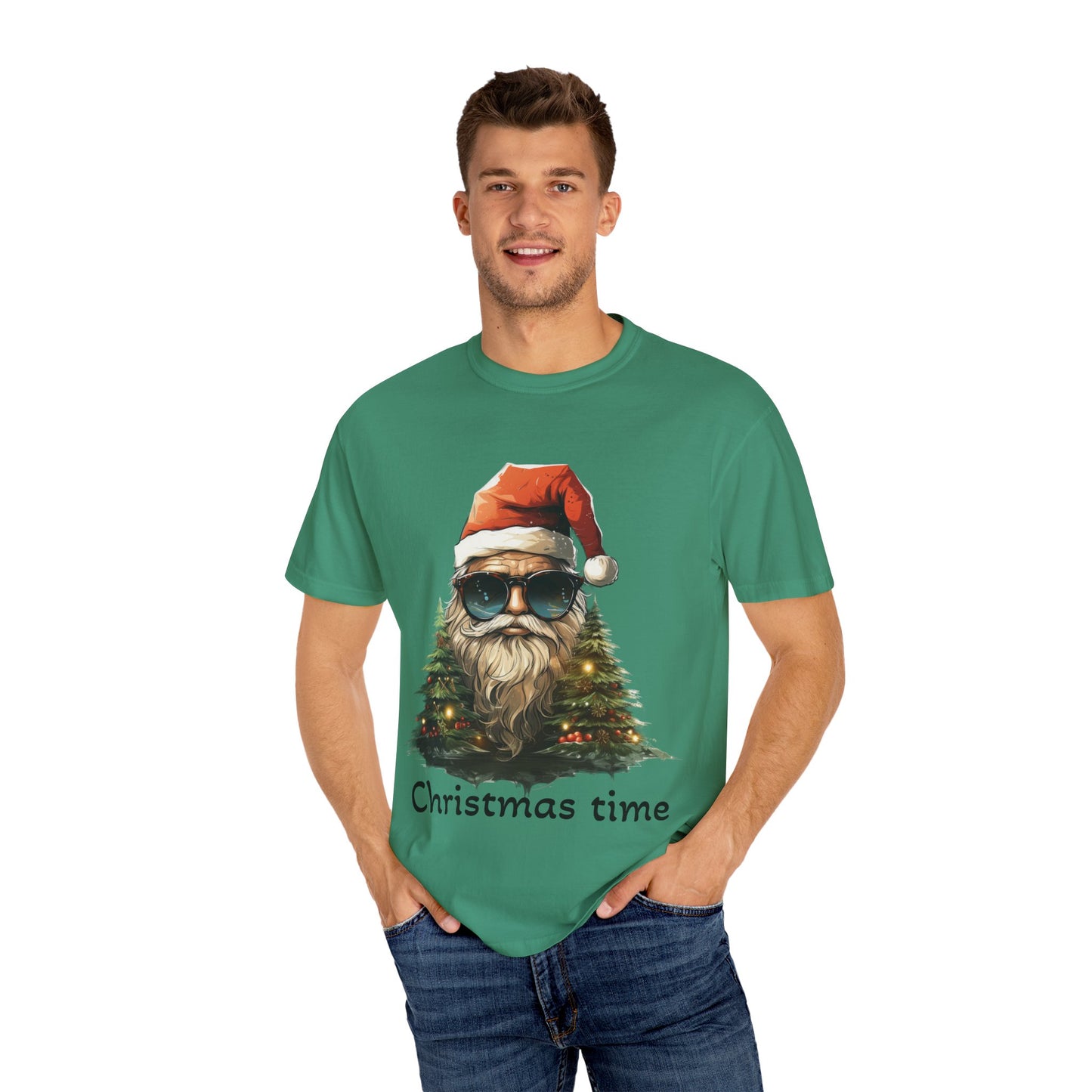 Christmas Unisex Garment-Dyed T-shirt