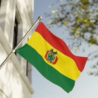 Doppelseitige Flagge – Bolivien, Dekorative Gartenflagge, Außenbanner, Heimdekoration, Flagge für Feierlichkeiten