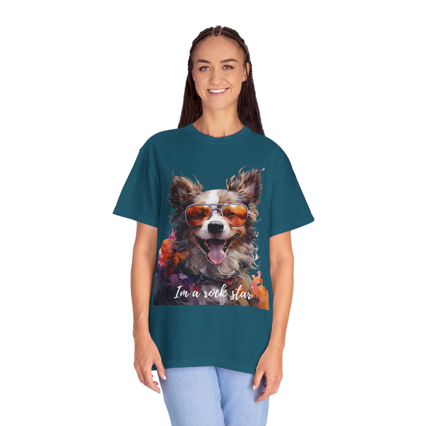 Artistic touch (Dogs) Unisex Garment-Dyed T-shirt