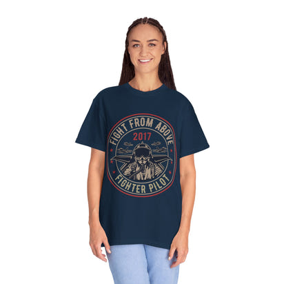 Militärisches Unisex-T-Shirt, stückgefärbt