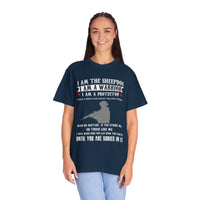 Militärisches Unisex-T-Shirt, stückgefärbt