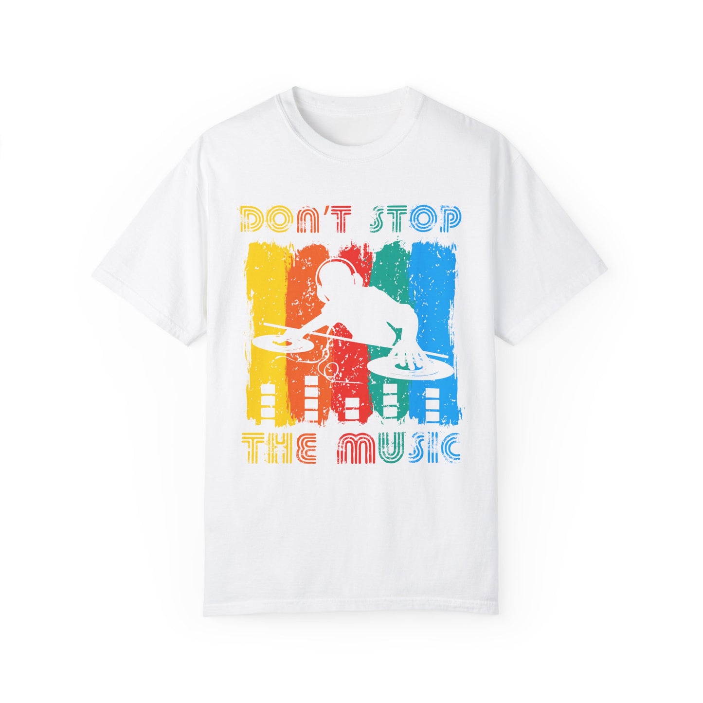 (Music)Unisex Garment-Dyed T-shirt