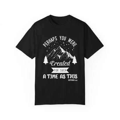 Militärisches Unisex-T-Shirt, stückgefärbt