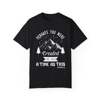 Militärisches Unisex-T-Shirt, stückgefärbt