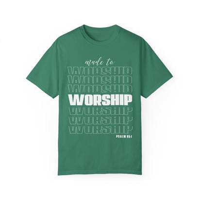 Camiseta unisex teñida en prenda Cristian