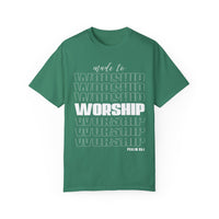 Camiseta unisex teñida en prenda Cristian