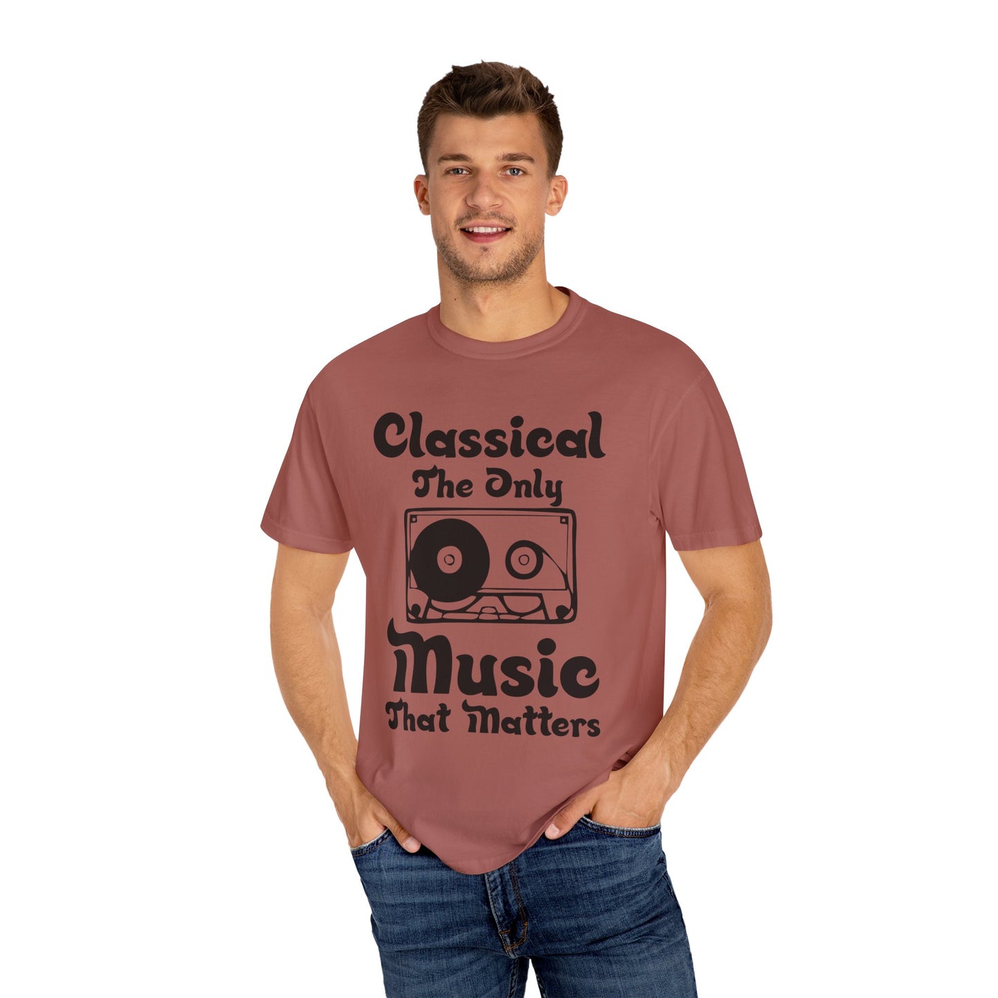 (Music)Unisex Garment-Dyed T-shirt