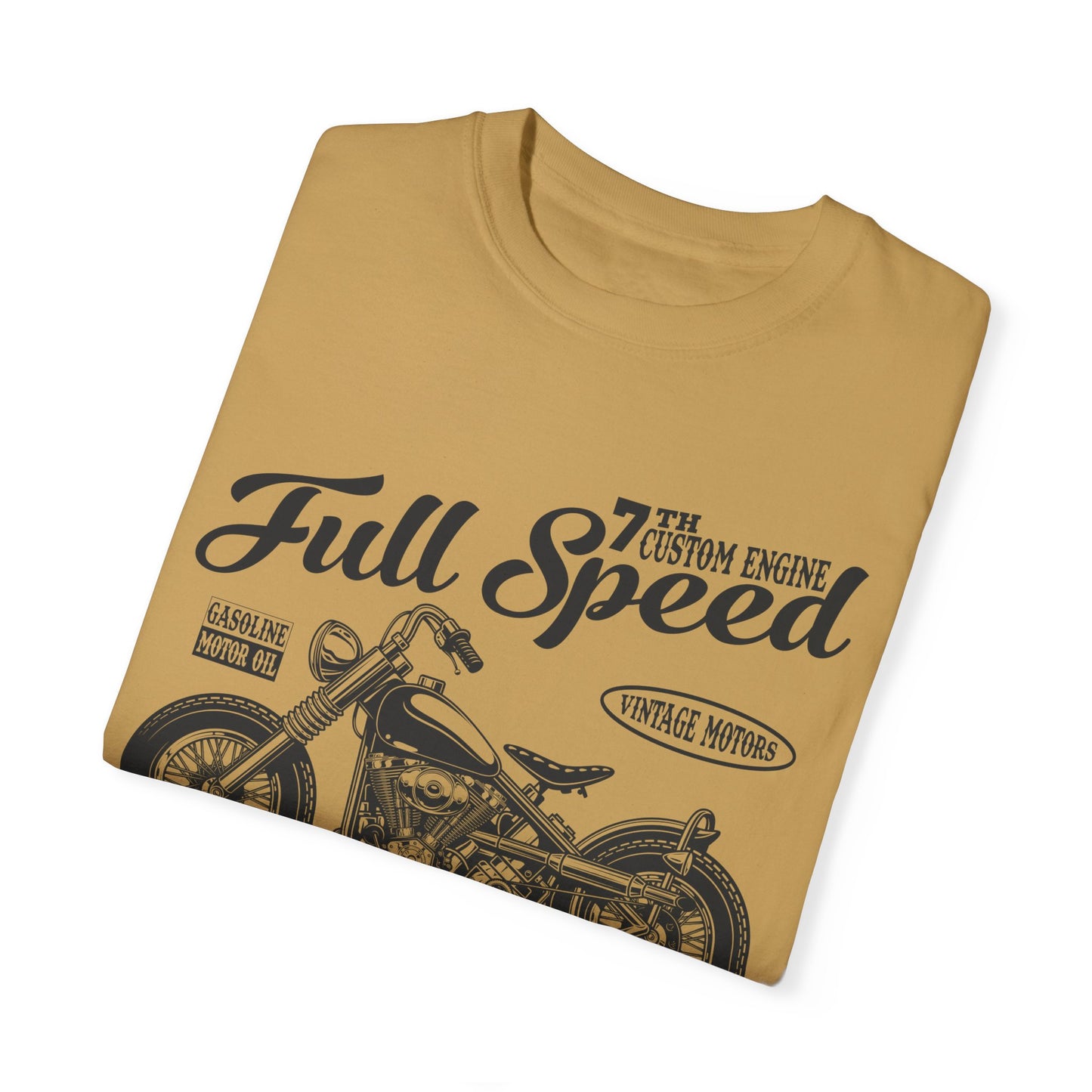 (Motorbike) Unisex Garment-Dyed T-shirt