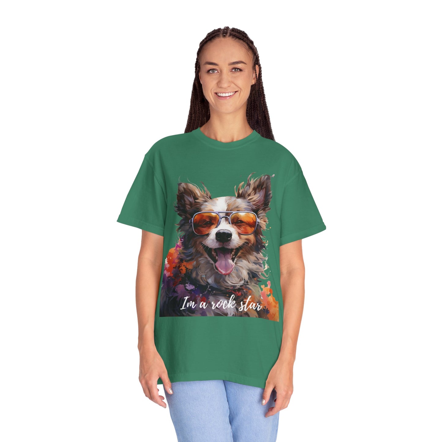 Artistic touch (Dogs) Unisex Garment-Dyed T-shirt