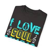 (Música)Camiseta unisex teñida en prenda