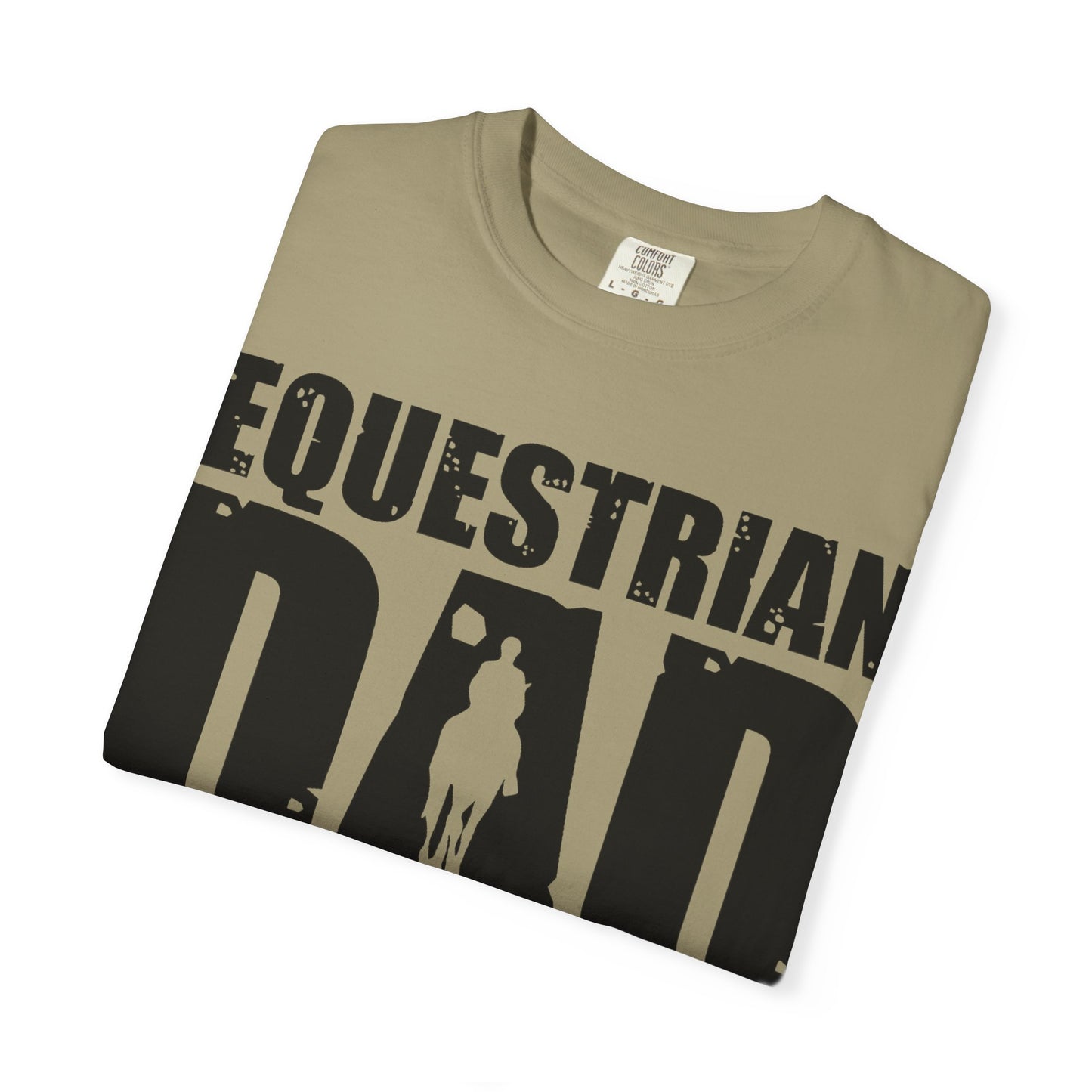 Camiseta para papá ecuestre, regalo único para el Día del Padre, regalo para amantes de los caballos, camiseta unisex informal, ropa para papá que monta a caballo