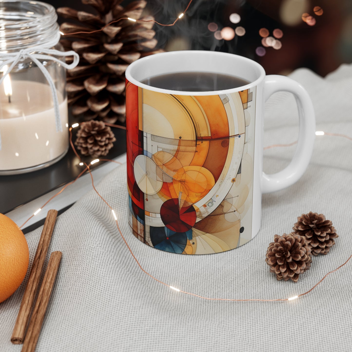 Mug artistic touch ceramic Mug 11oz