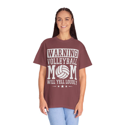 ¡Atención! Camiseta unisex para mamás de voleibol: el regalo perfecto para mamás deportistas.