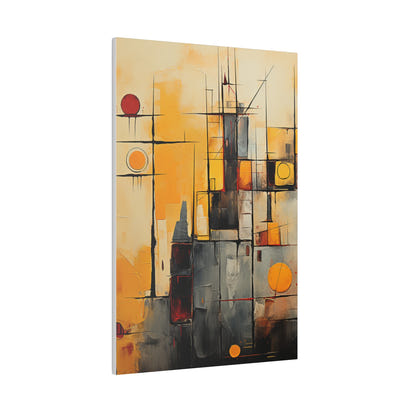 Leinwandbild „Nachbarschaft“, matt, auf Keilrahmen, 0,75 Zoll