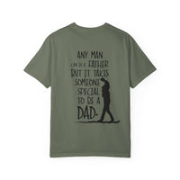 Camiseta de regalo para el Día del Padre, camiseta unisex para papá, camiseta "Happy Papa", regalo de cumpleaños para papá, camiseta reflexiva para el Día del Padre