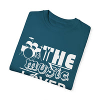 (Música)Camiseta unisex teñida en prenda
