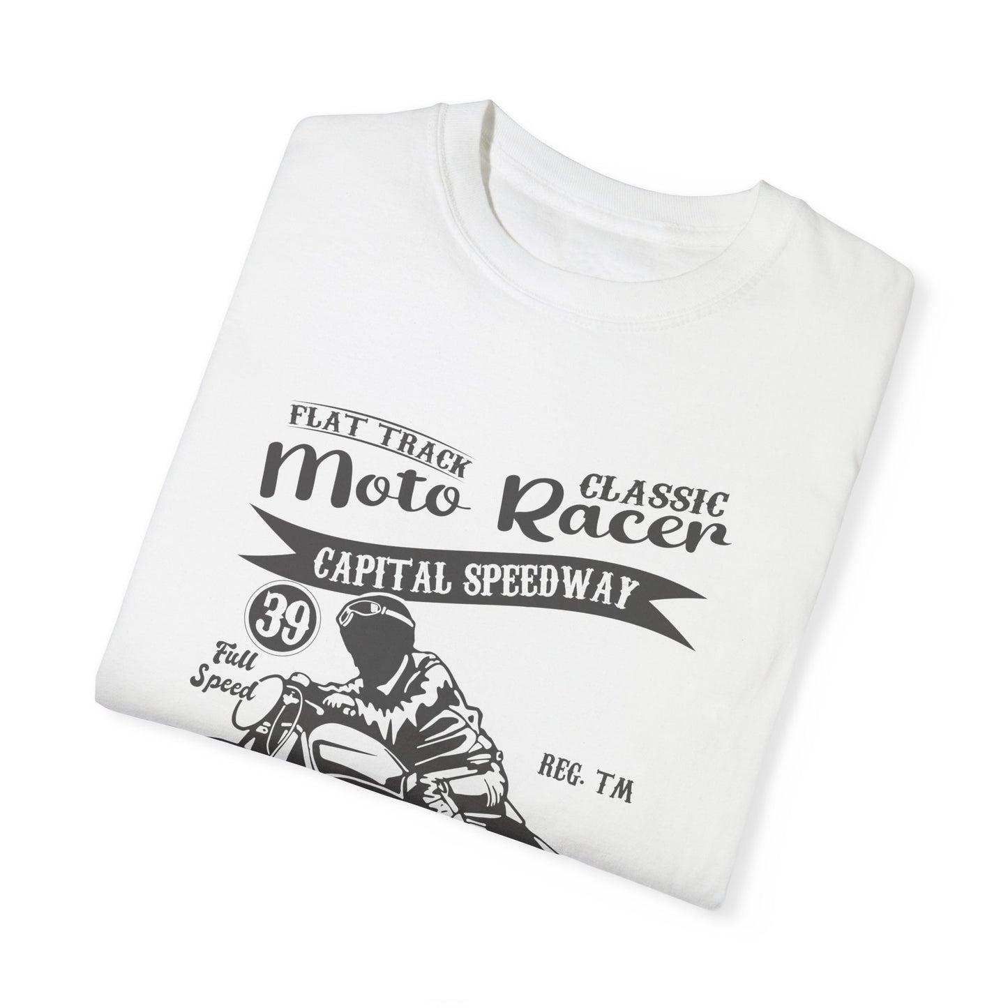 (Motorbike) Unisex Garment-Dyed T-shirt