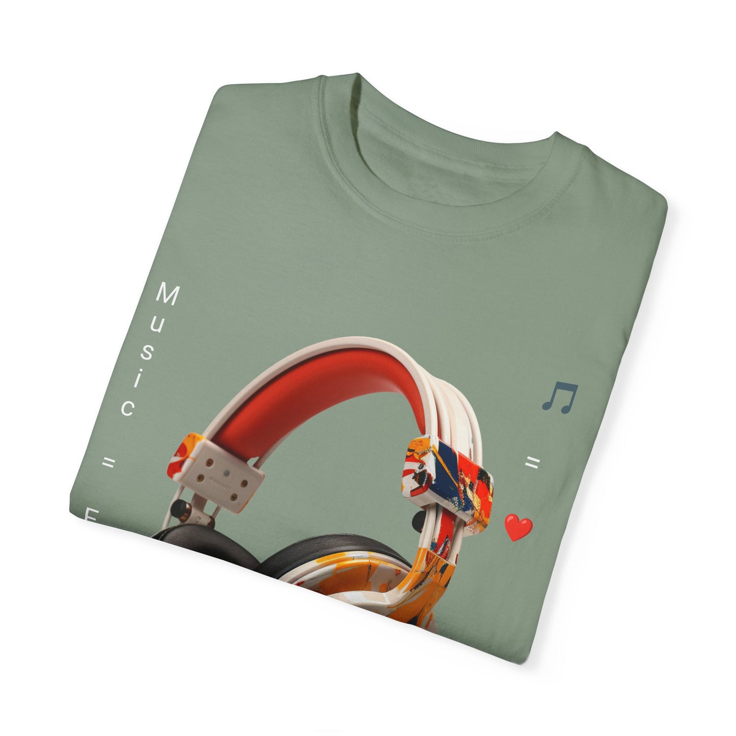 Artistic touch (Music) Unisex Garment-Dyed T-shirt