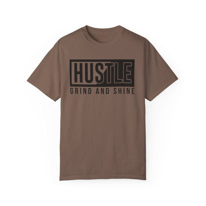 Unisex-T-Shirt aus stückgefärbtem Material