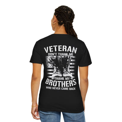 Military Unisex Garment-Dyed T-shirt