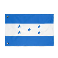 Bandera hondureña de doble cara, pancarta decorativa para exteriores, emblema nacional, decoración del hogar, regalos para celebraciones.