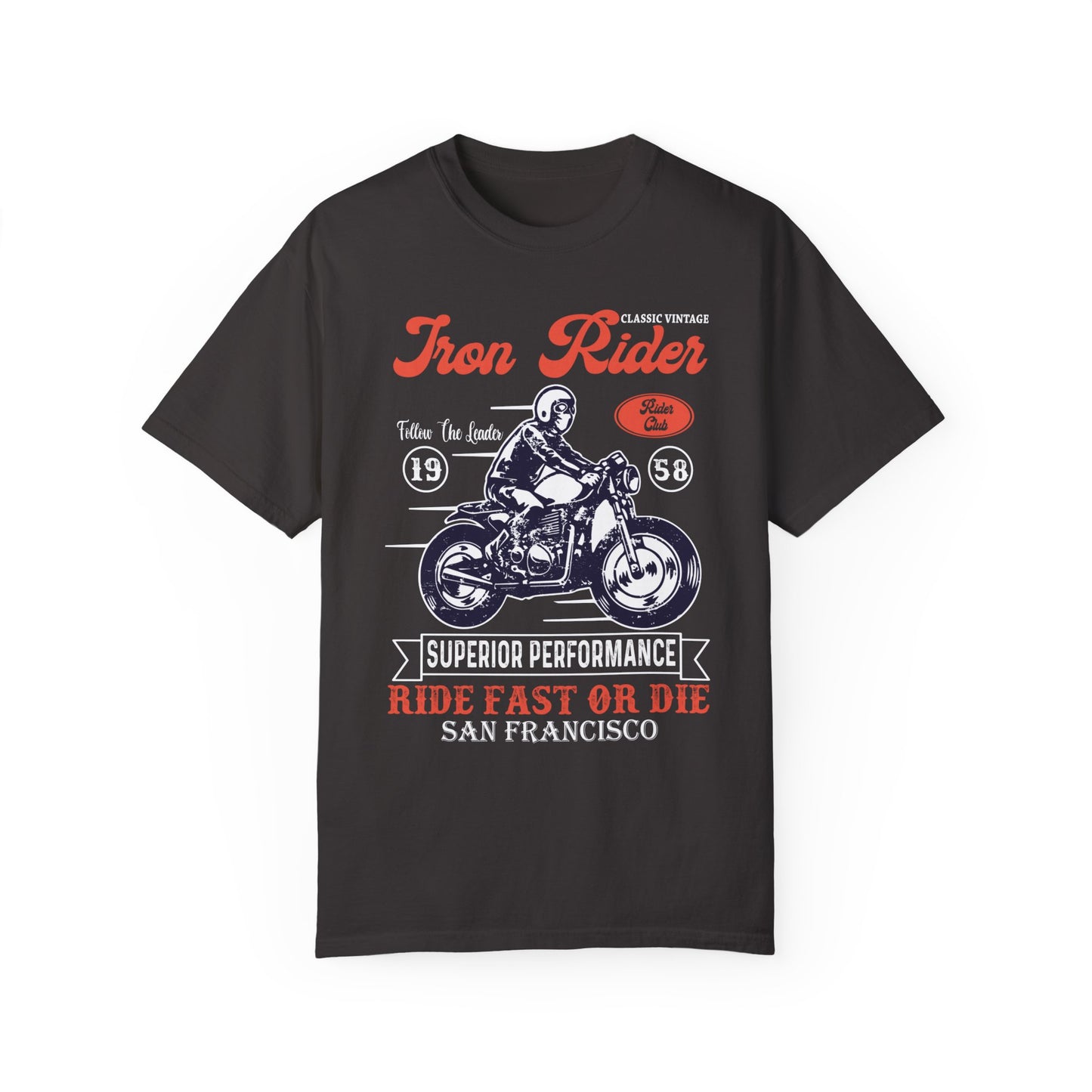 (Motorbike) Unisex Garment-Dyed T-shirt