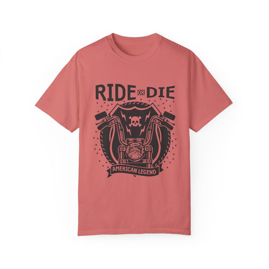 (Motorbike) Unisex Garment-Dyed T-shirt