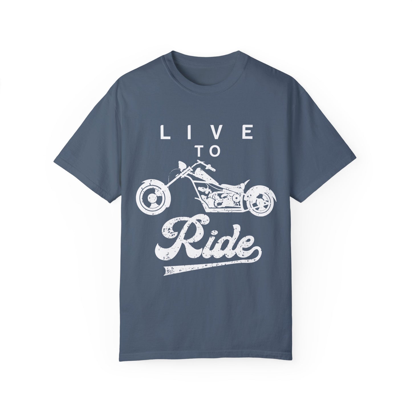 (Motorbike) Unisex Garment-Dyed T-shirt