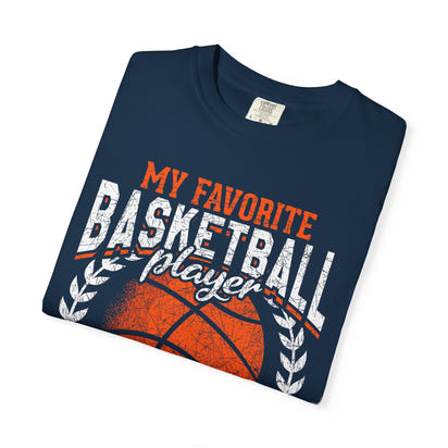 Basketballspieler-T-Shirt für Väter, Geschenkidee für Väter, Basketballbekleidung, Unisex-T-Shirt, Vatertagsgeschenk, Sportshirt