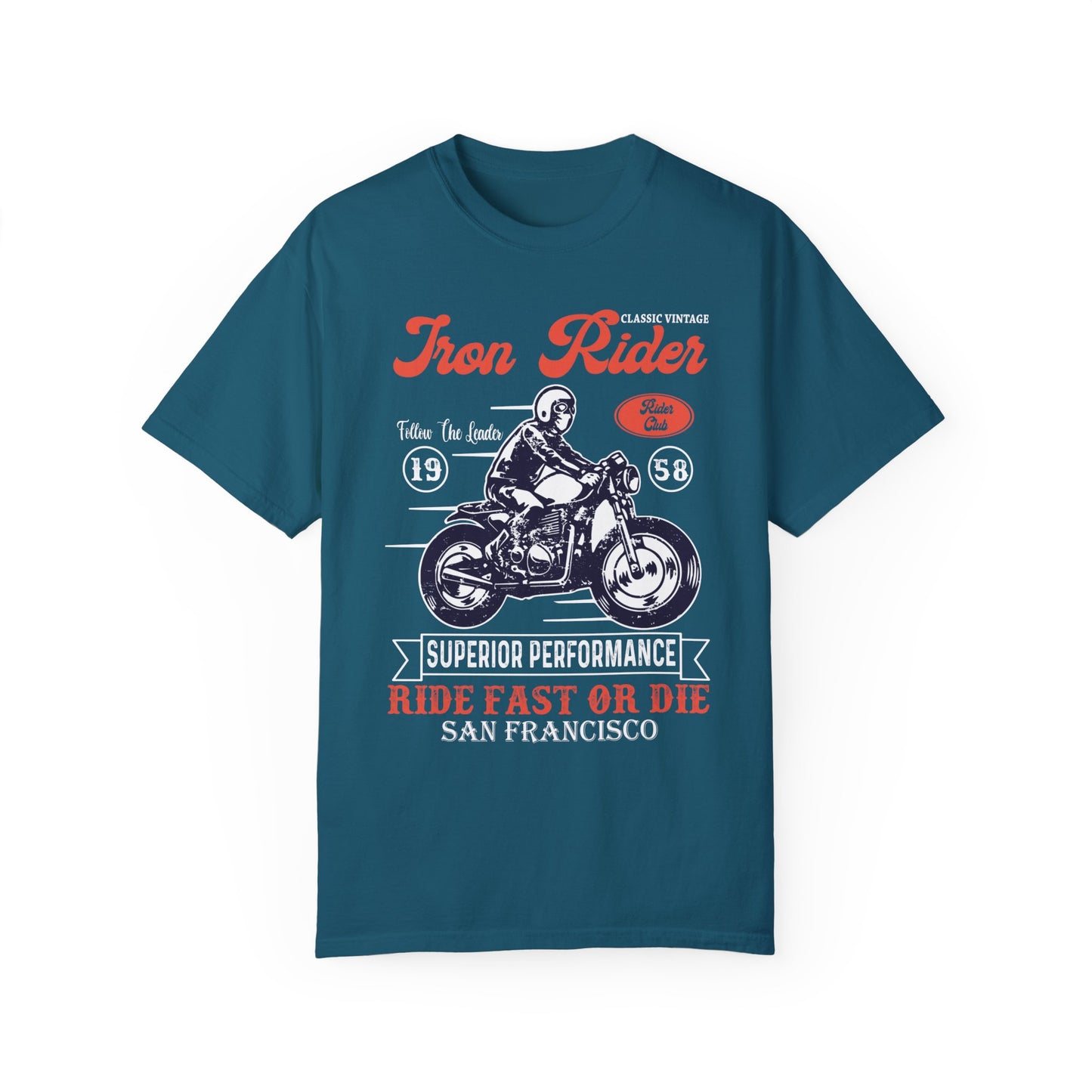 (Motorbike) Unisex Garment-Dyed T-shirt