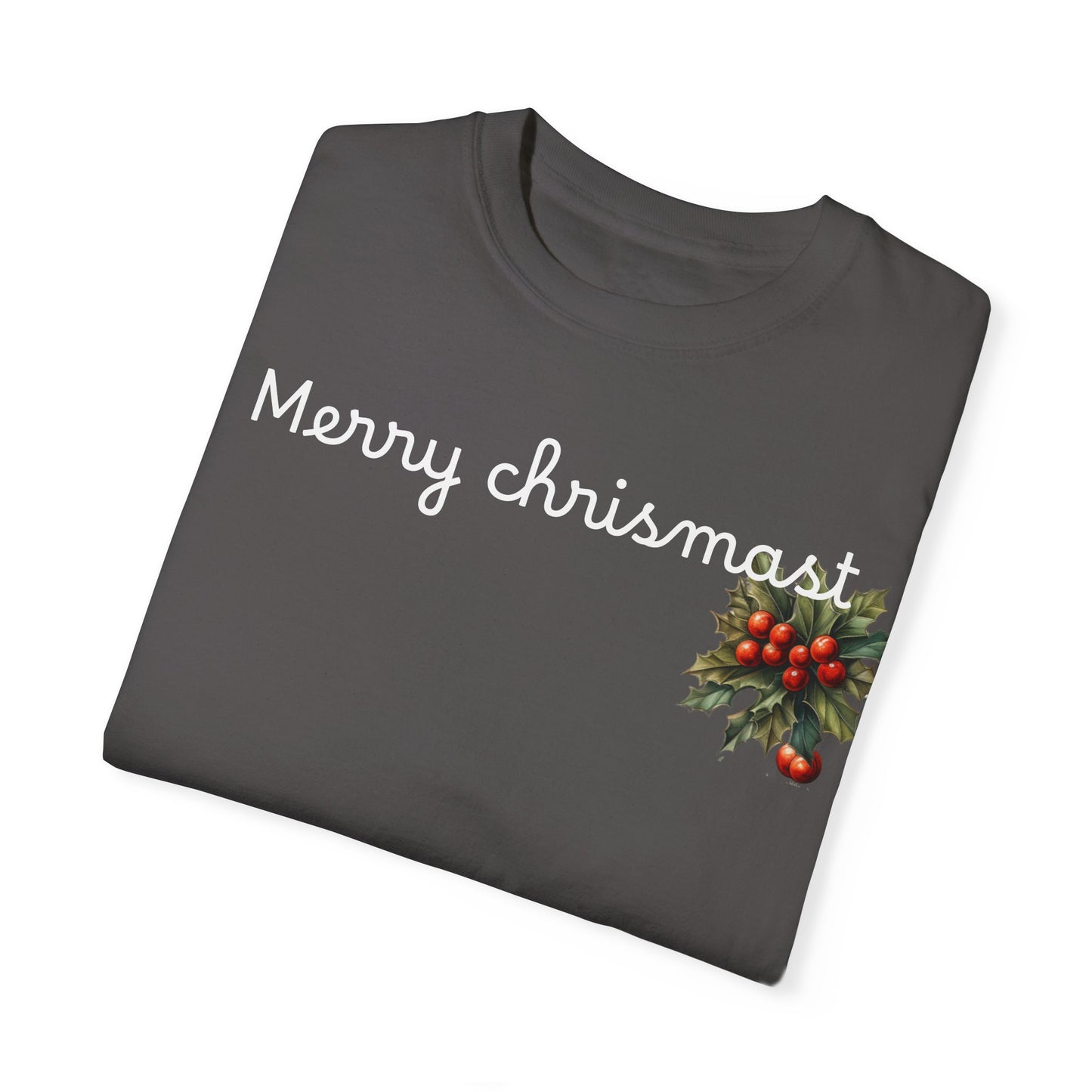 Christmas Unisex Garment-Dyed T-shirt