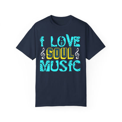 (Música)Camiseta unisex teñida en prenda
