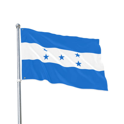 Bandera hondureña de doble cara, pancarta decorativa para exteriores, emblema nacional, decoración del hogar, regalos para celebraciones.