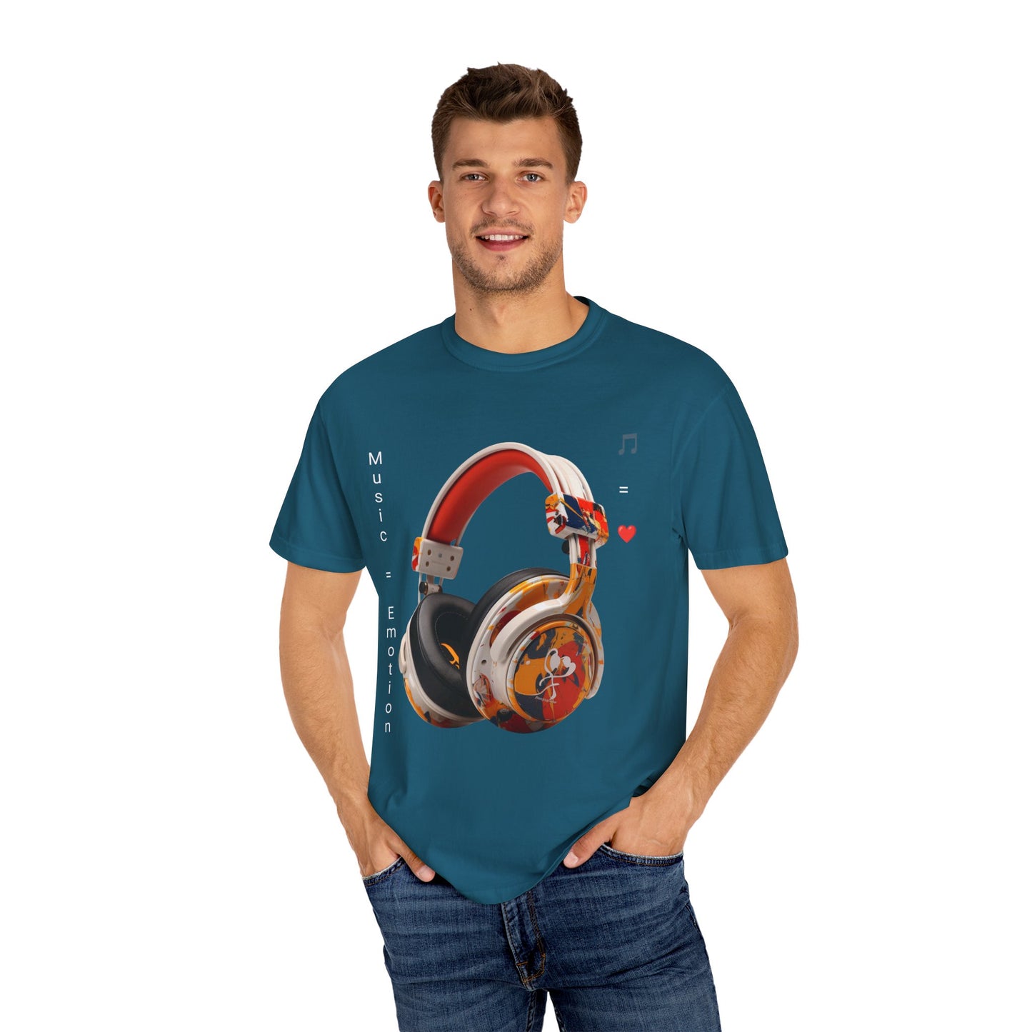 Artistic touch (Music) Unisex Garment-Dyed T-shirt