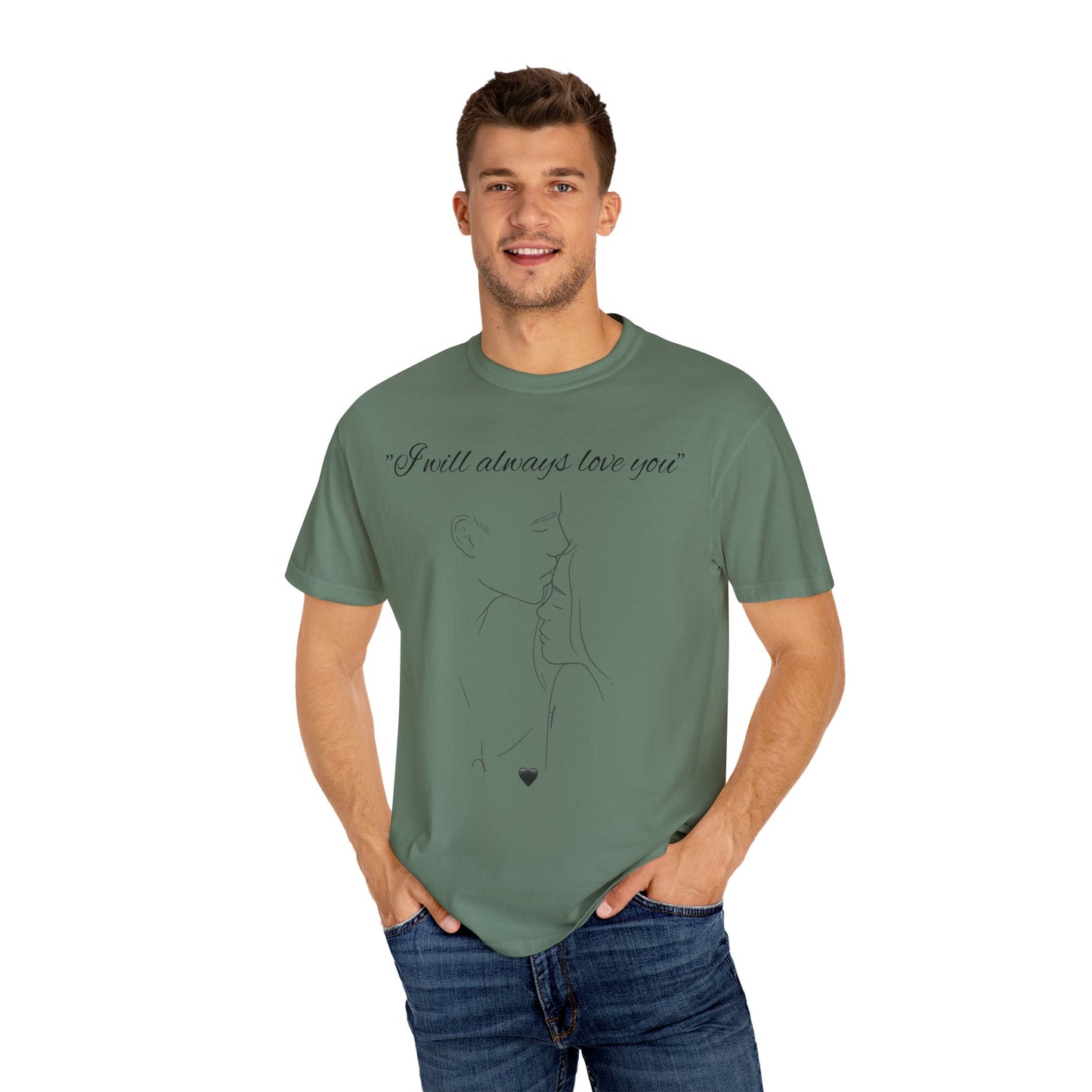 Valentine's day Unisex Garment-Dyed T-shirt