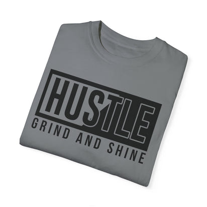 Unisex-T-Shirt aus stückgefärbtem Material