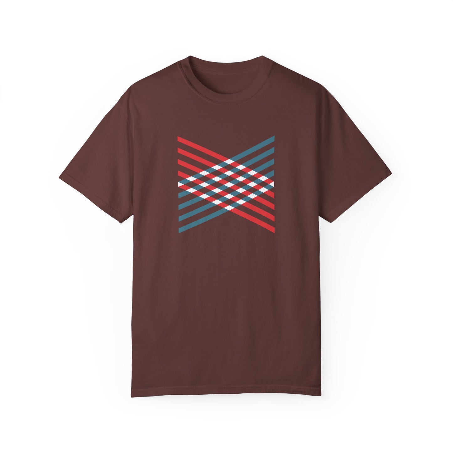 (Geometry)Unisex Garment-Dyed T-shirt