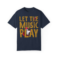 (Music)Unisex Garment-Dyed T-shirt